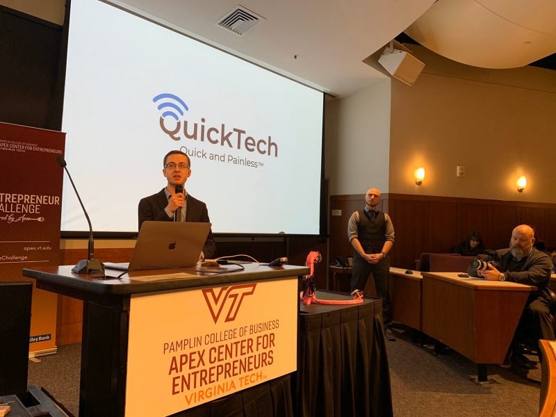 Business Management students take top prize at the Apex Entrepreneurial Challenge