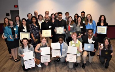 Graduate students, mentors honored at annual Graduate Education Week awards reception