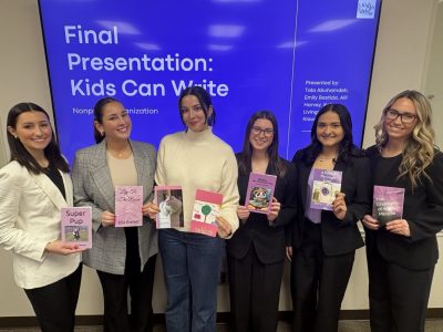 Kids Can Write: A Peer-Led Collaboration Through the Department of Management class MGT4084